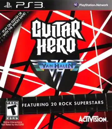 Guitar Hero - Van Halen (USA) (Theme) box cover front